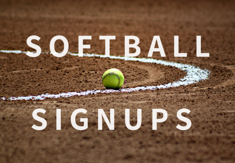 Softball Signups